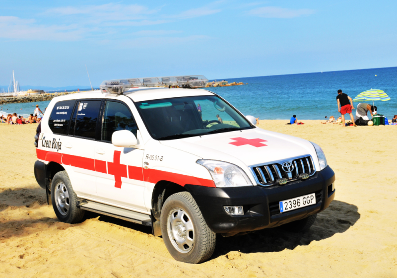 ambulance in barcelona