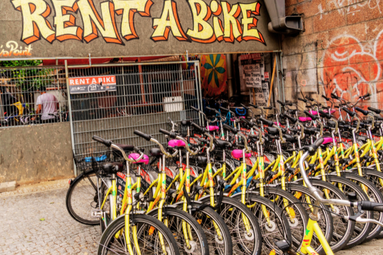 bike rentals in amsterdam