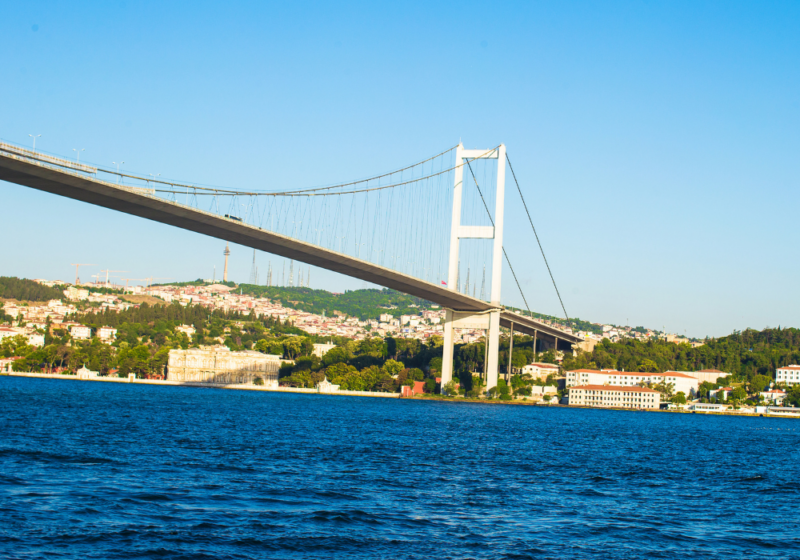 bosphorus bridge in istanbul