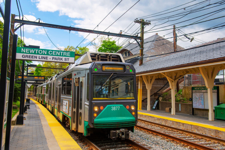 subway in boston
