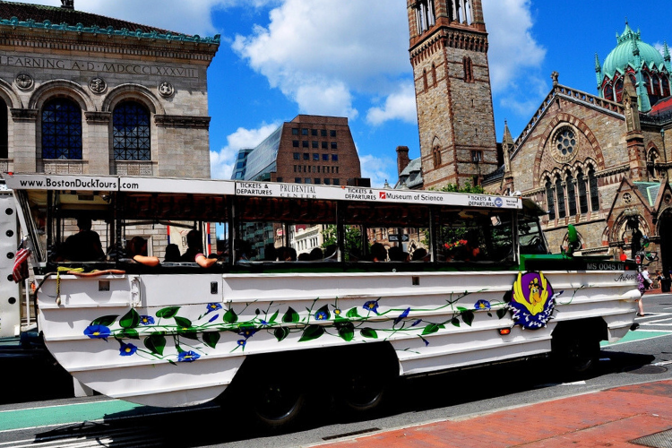 organized group tours in boston