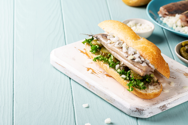 broodje haring amsterdam