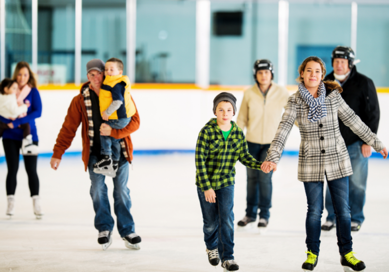 ice skating 