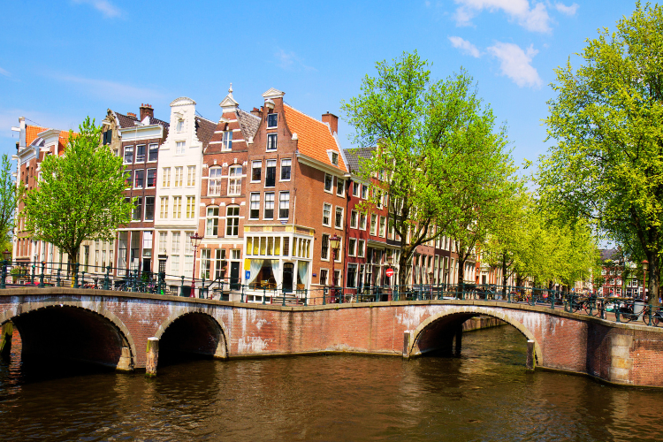 canal in amsterdam