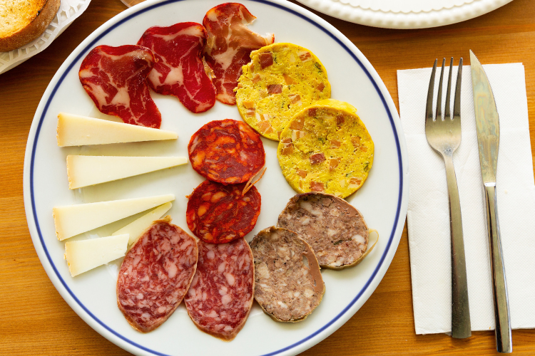 dry cured sausage breakfast barcelona