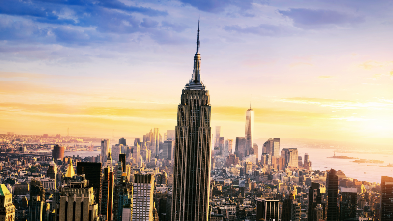 empire state building new york city