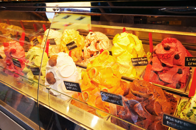 tasting florence's gelato
