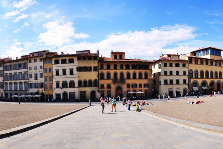 strolling through iconic squares and piazzas