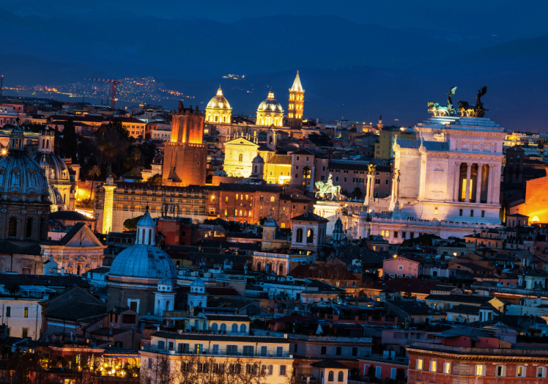 gianicolo hill rome