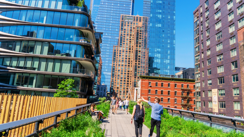 high line walks new york
