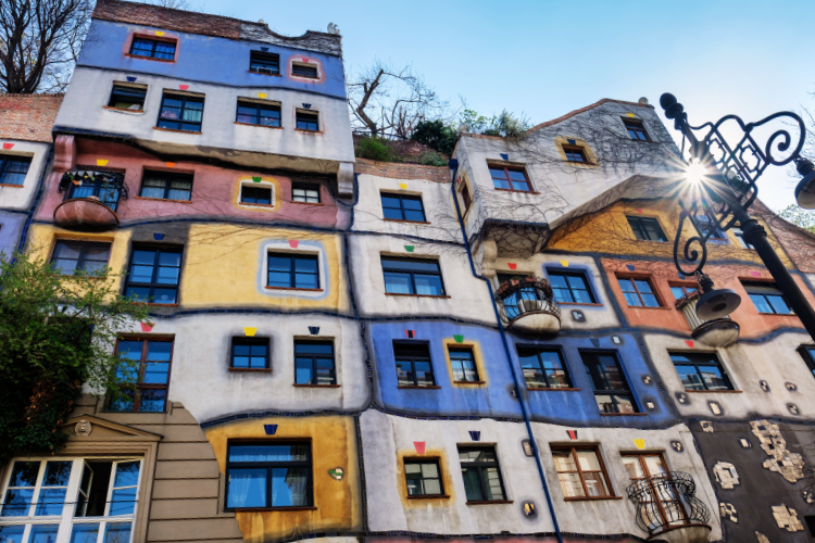 hundertwasser house in vienna