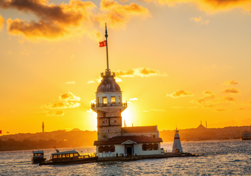 maidens tower shore istanbul