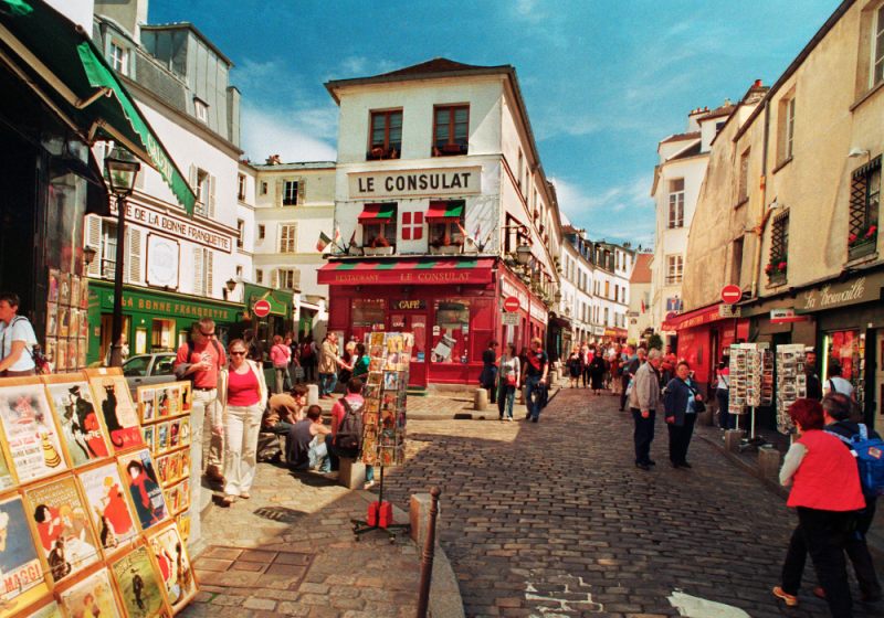 montmartre neighborhood in paris