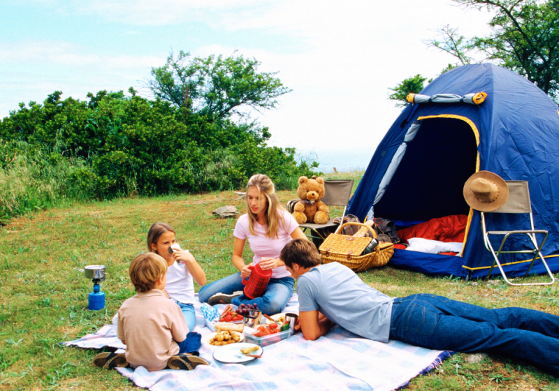 naples camping with kids