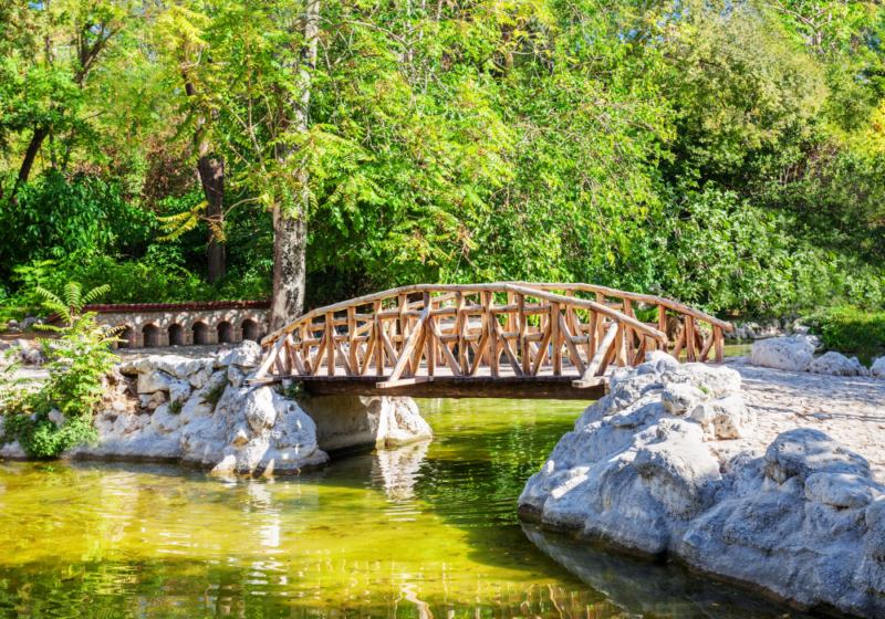 national garden in athens
