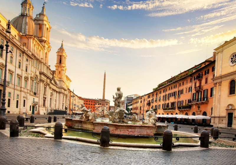 piazza navona in rome