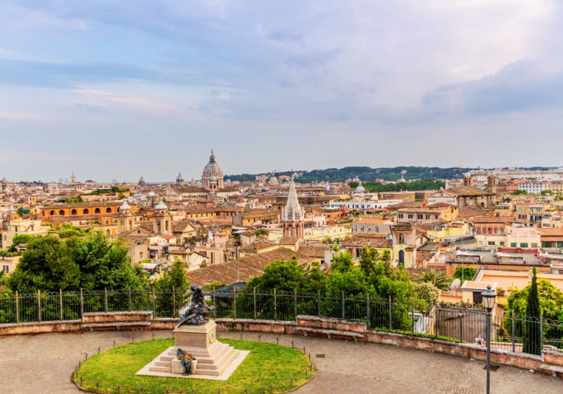 pincio terrace rome