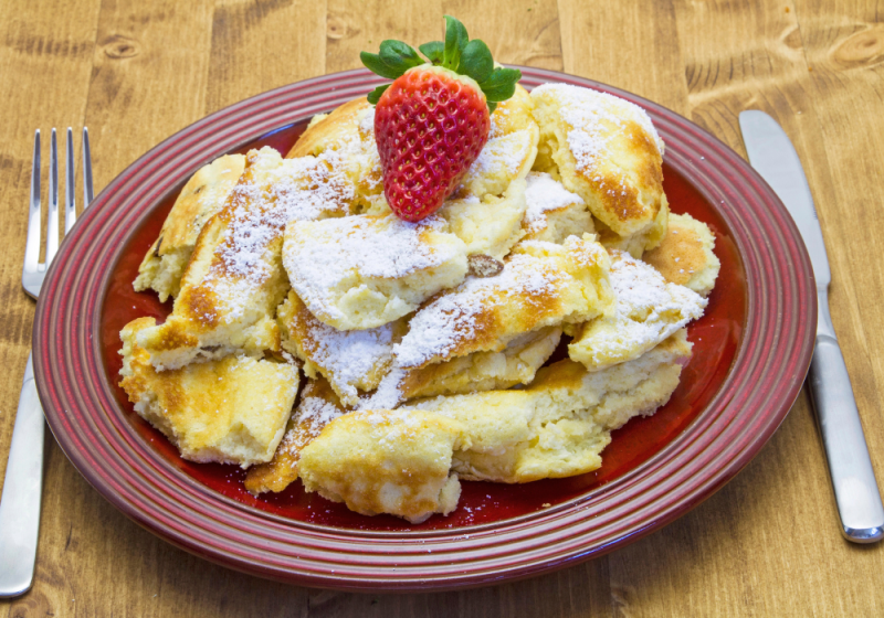 plate of Kaiserschmarrn vienna