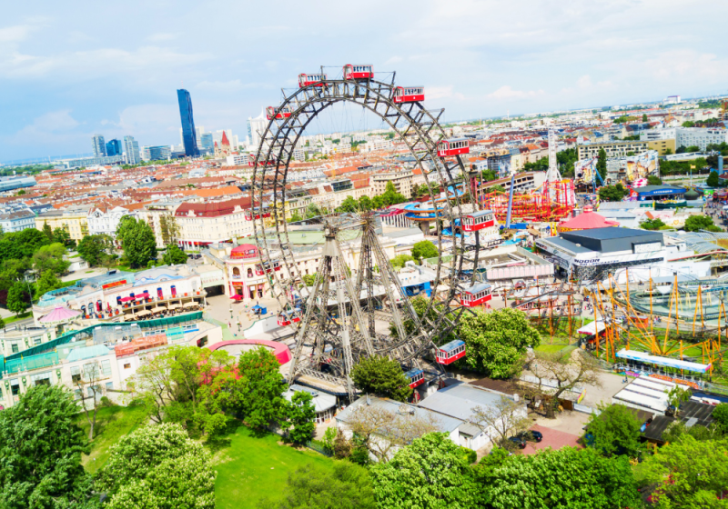 prater amusement park vienna