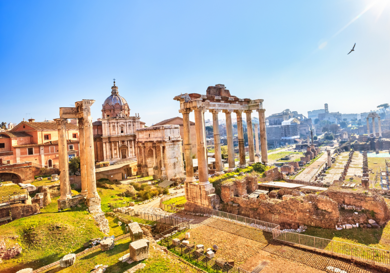 roman forum in rome