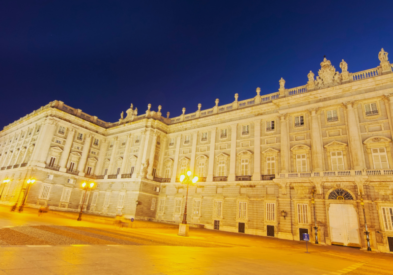 royal palace in madrid