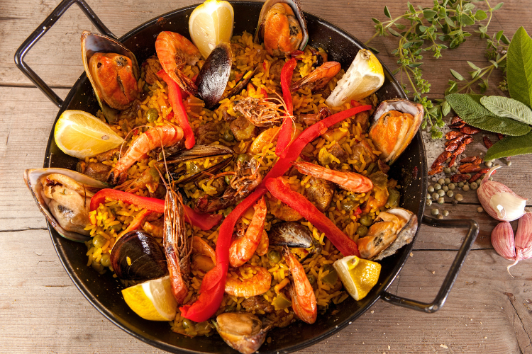 seafood paella