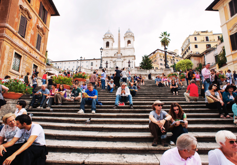 the spanish steps rome