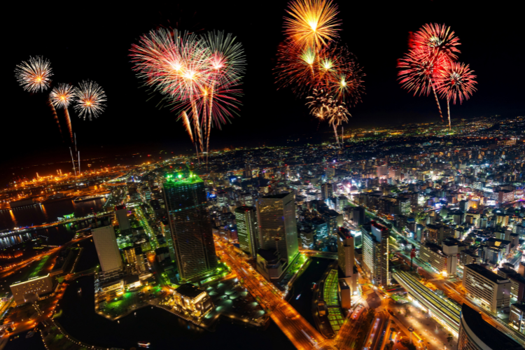 sumida-gawa fireworks festival in tokyo