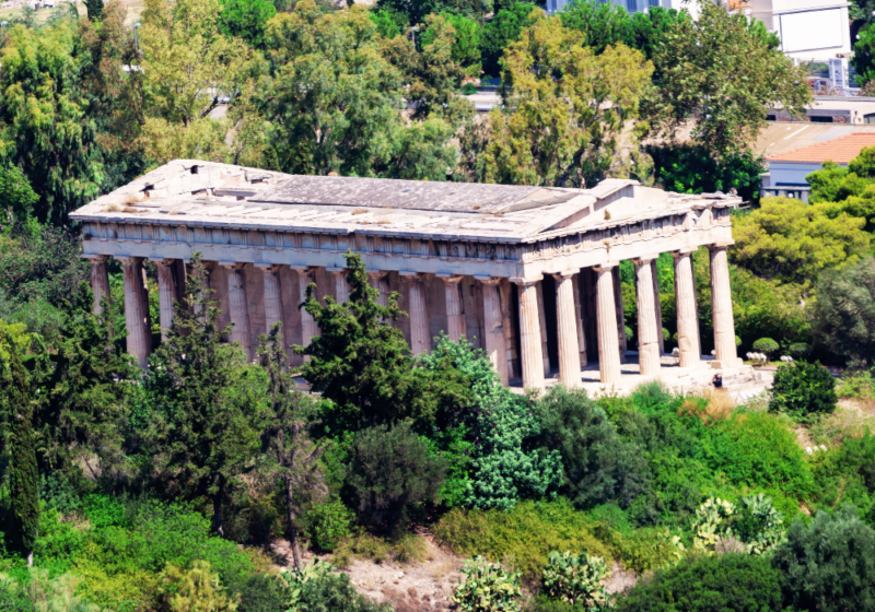temple of hephaestus in athens