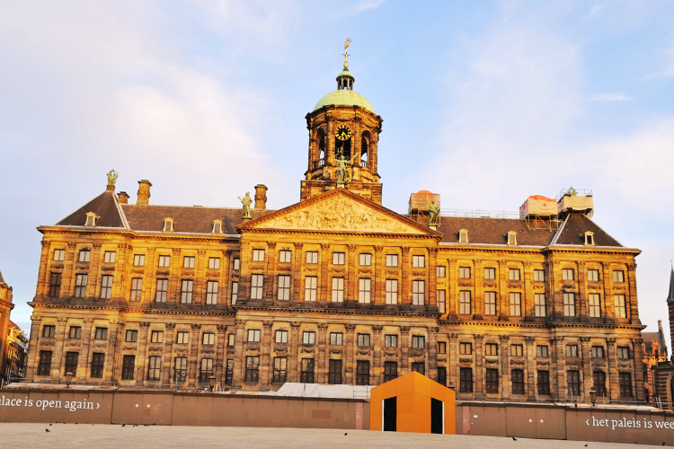the royal palace of amsterdam in amsterdam