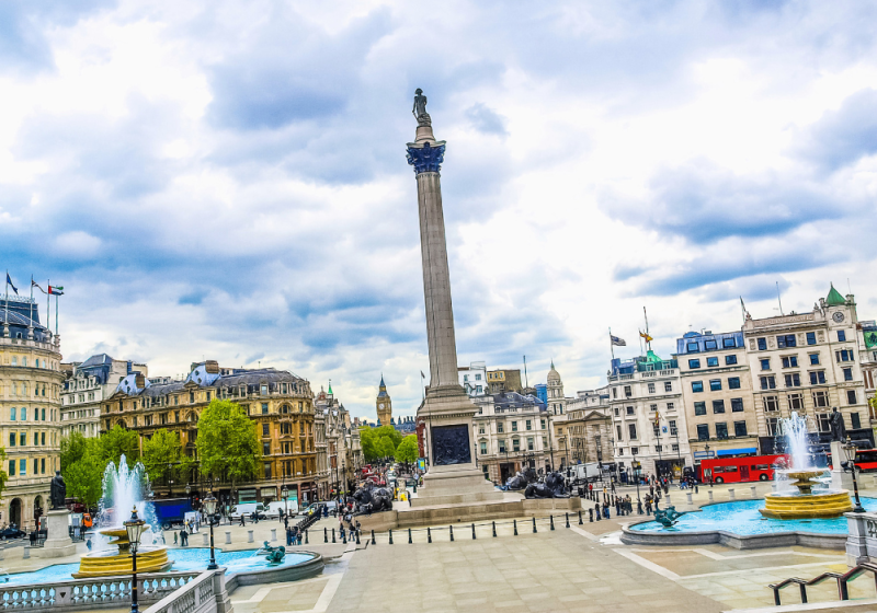 trafalgar square london