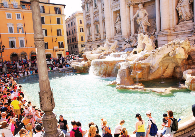 trevi fountain rome