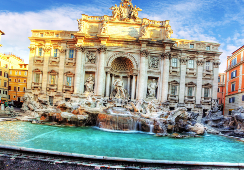 trevi fountain rome