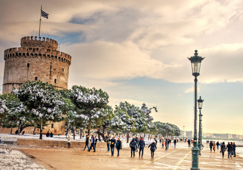 historical site in Thessaloniki